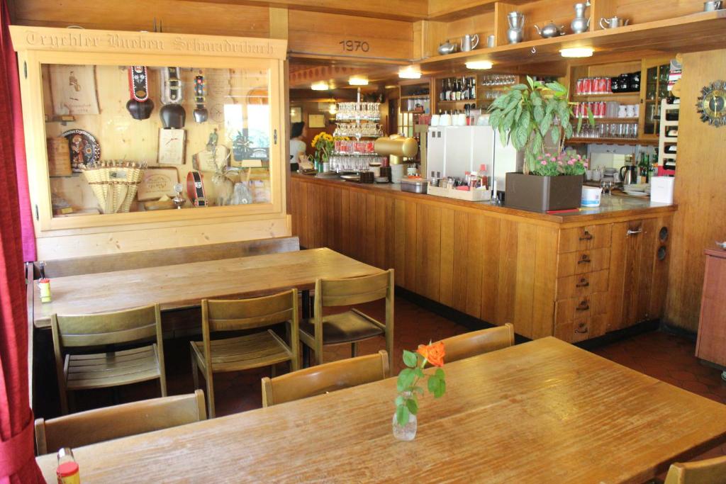 Lounge nebo bar v ubytování Hotel-Restaurant Stechelberg Bed & Breakfast