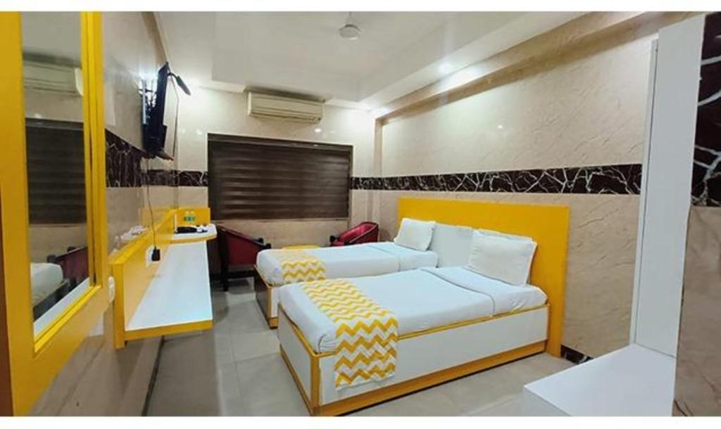 Posezení v ubytování FabHotel Prime Stalin Pleasant Park - Triplicane