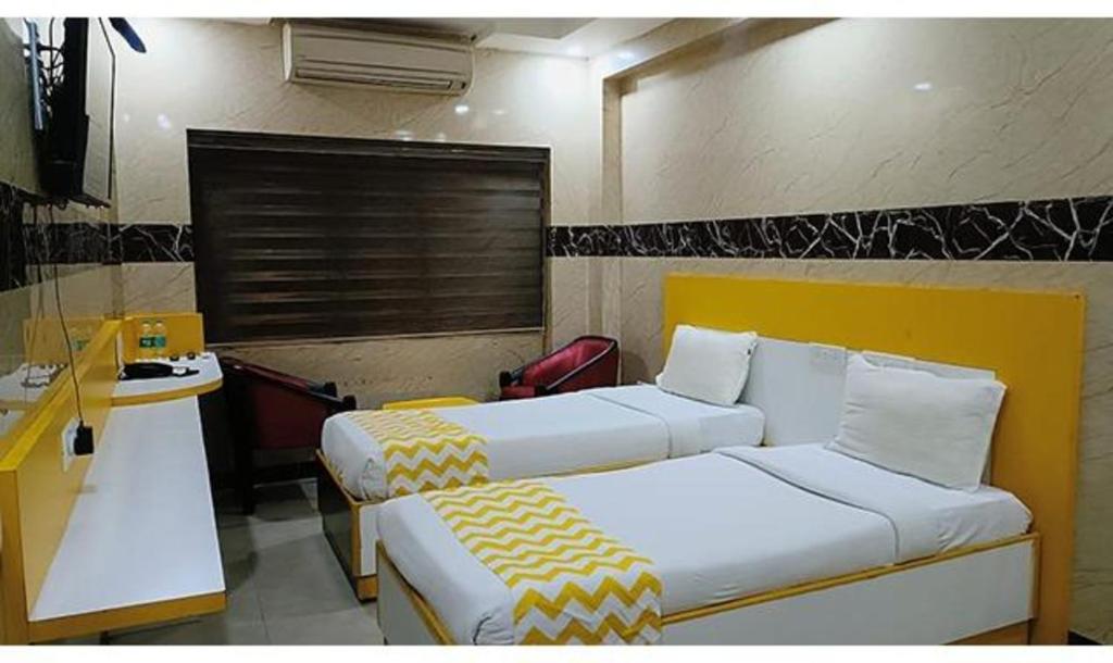 Posezení v ubytování FabHotel Prime Stalin Pleasant Park - Triplicane