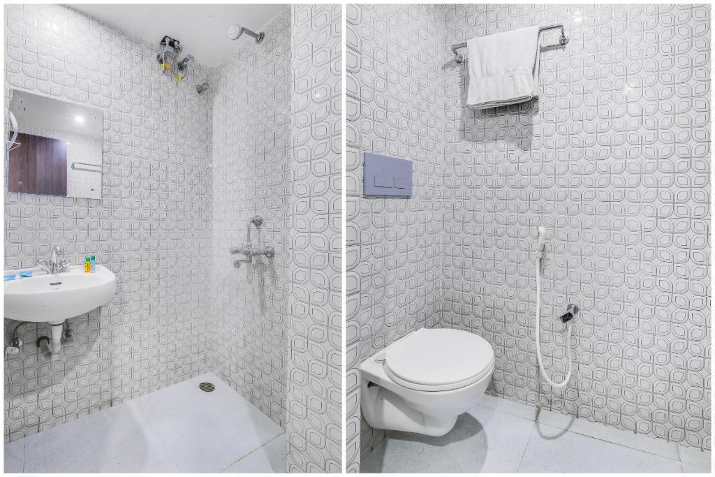 Koupelna v ubytování FabHotel Prime Stalin Pleasant Park - Triplicane