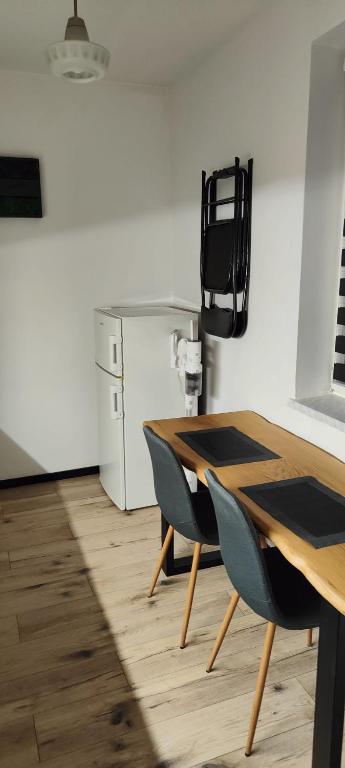 Kuchyň nebo kuchyňský kout v ubytování Apartmán 604