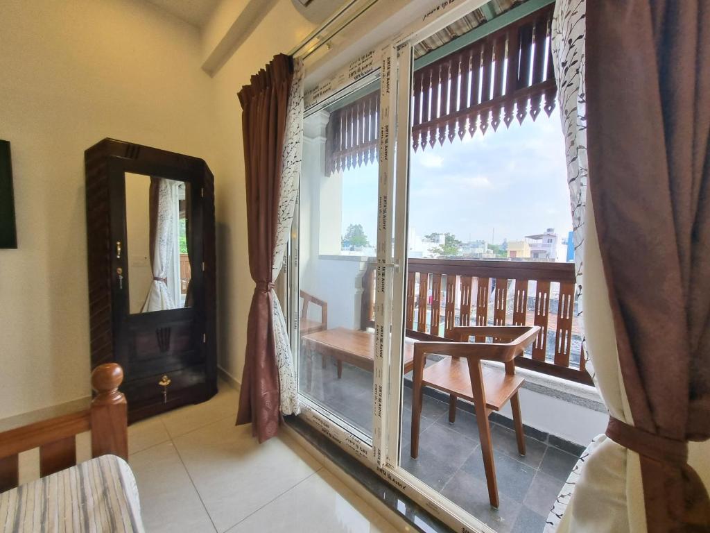 Istumisnurk majutusasutuses RVS Chalet