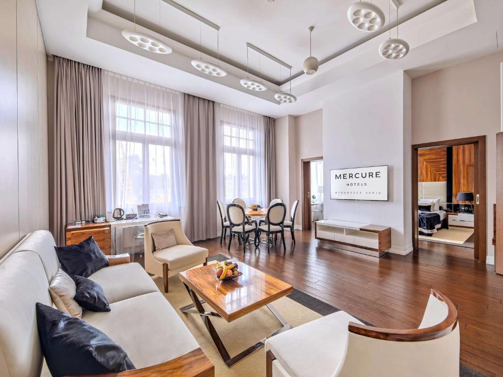 Posedenie v ubytovaní Mercure Bydgoszcz Sepia