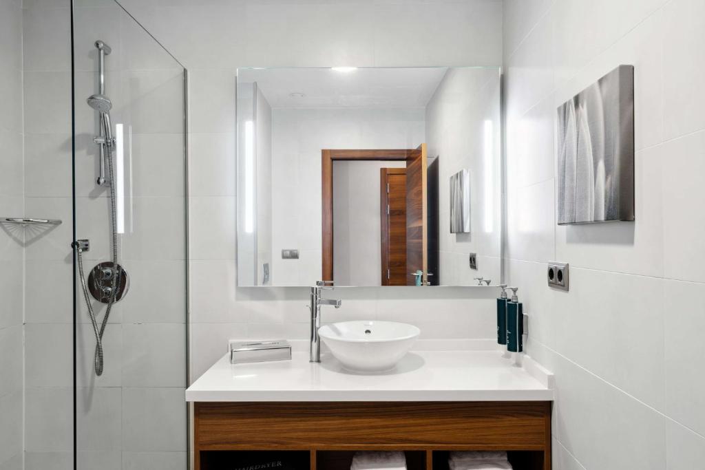 Kúpeľňa v ubytovaní Hilton Garden Inn Sevilla