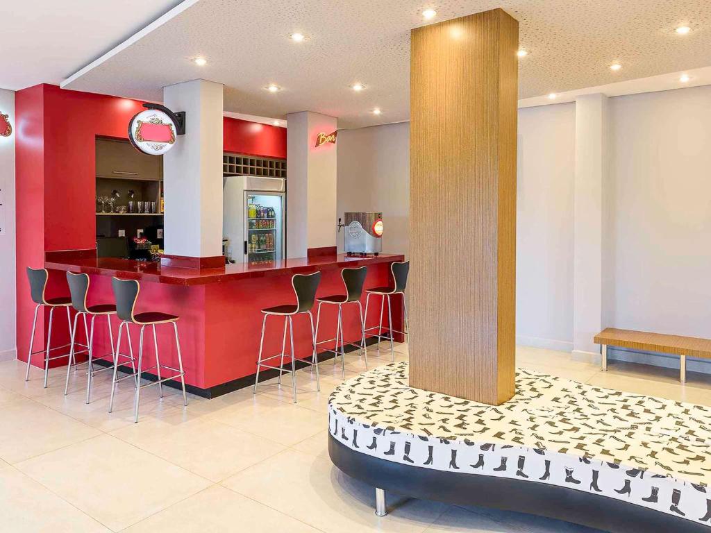 Posezení v ubytování ibis Styles Birigui