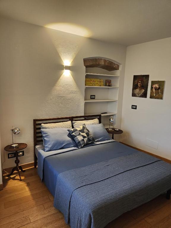 Postel nebo postele na pokoji v ubytování Casa Etrusca