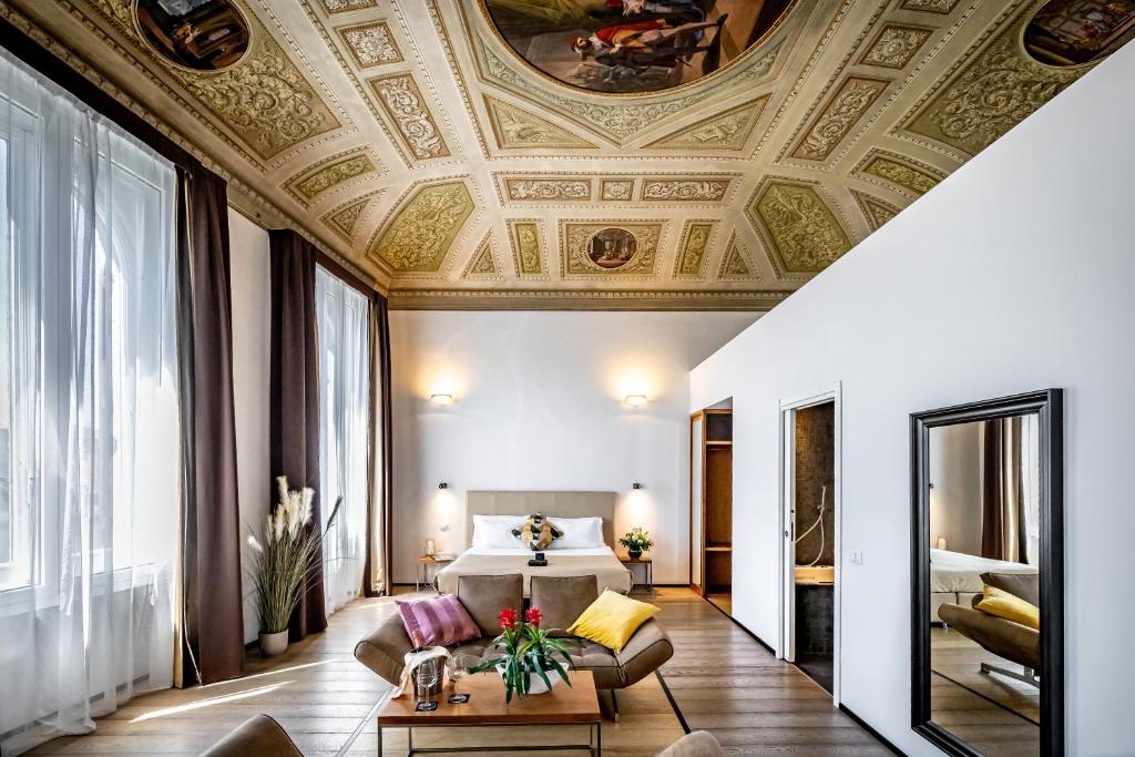 Posezení v ubytování Palazzo Alfieri - Place of Charme
