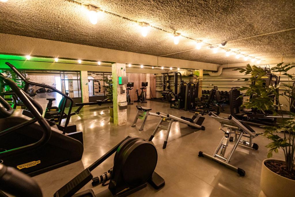 Fitness centrum a/nebo fitness zařízení v ubytování Van der Valk Hotel Eindhoven