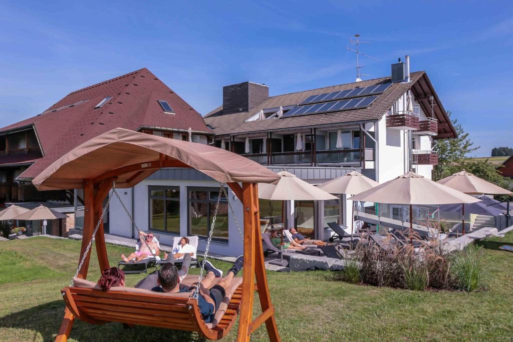 Zahrada ubytování Wellnesshotel Sonnenhof & Sonnhalde