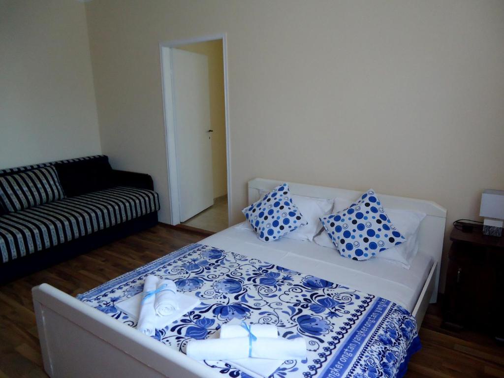 Кровать или кровати в номере Apartment Vukanic