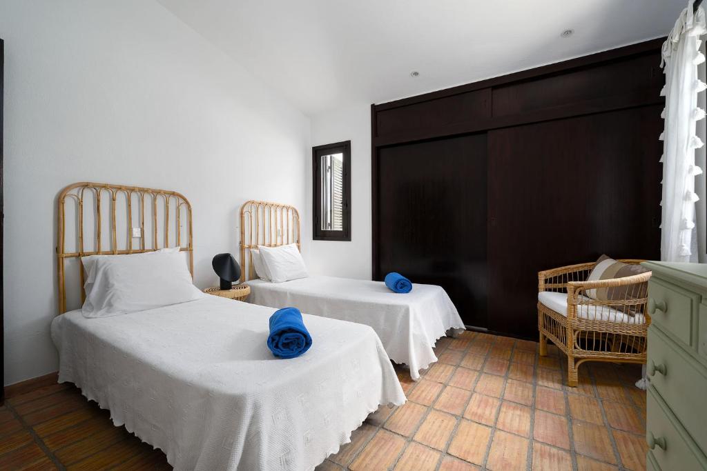 Postel nebo postele na pokoji v ubytování Villa Alicia - Vilamoura