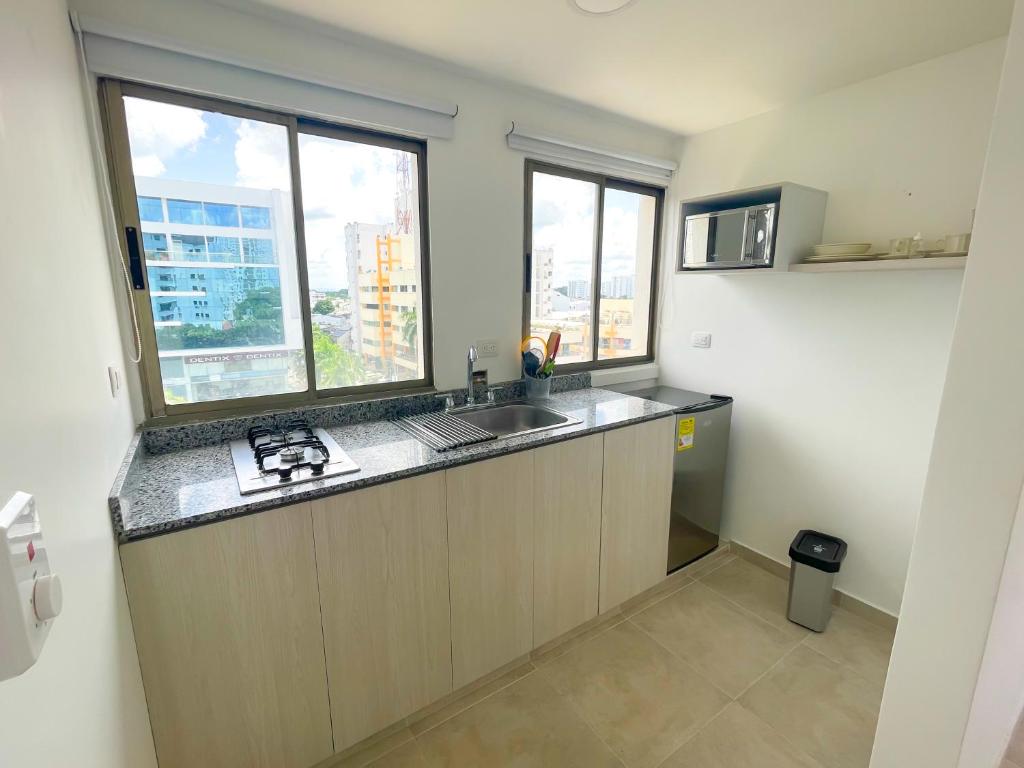 Magico Apartaestudio con Piscina 1 Habitacion PR56C