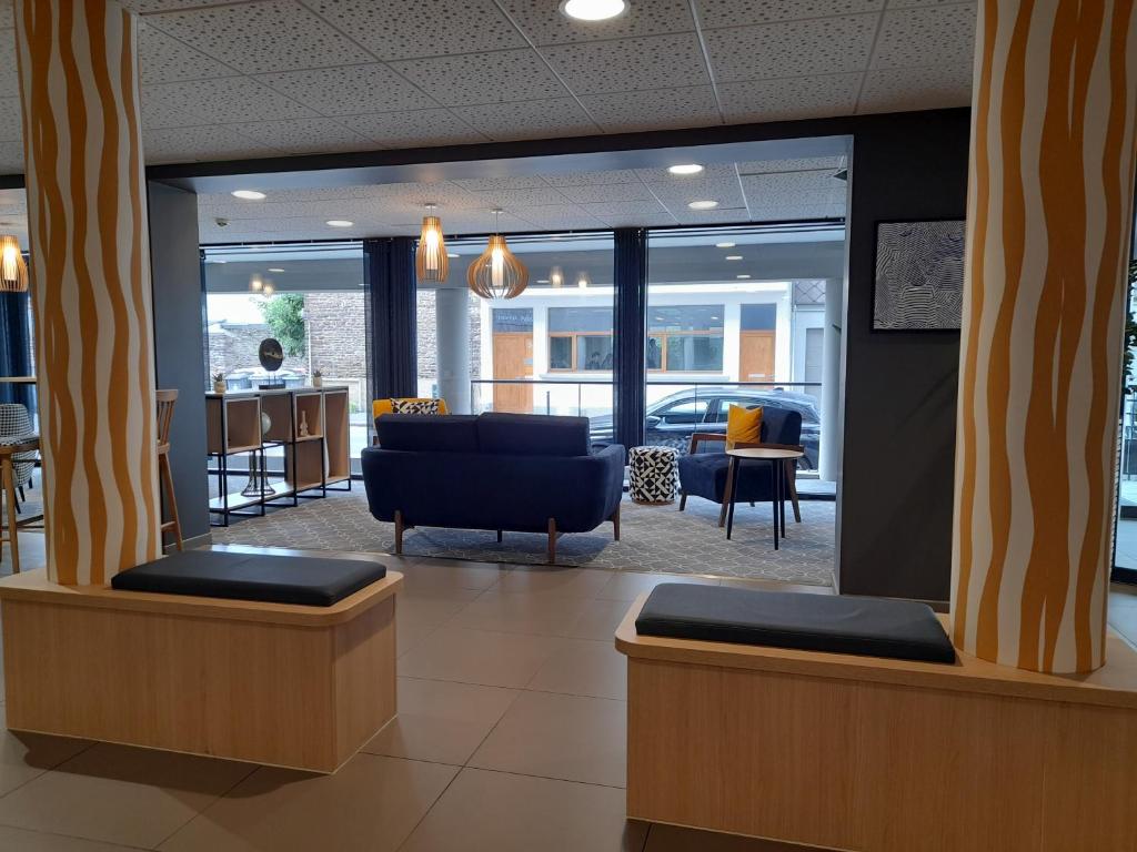 Posezení v ubytování Appart Hotel Odalys City Rennes Lorgeril