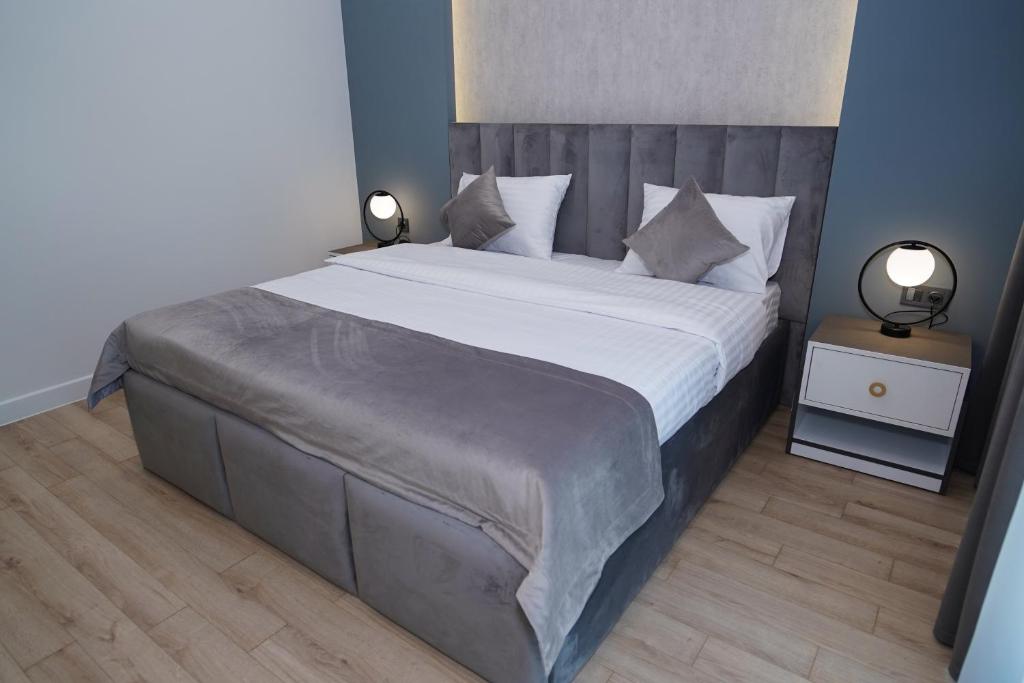 Voodi või voodid majutusasutuse B&M Hotel toas