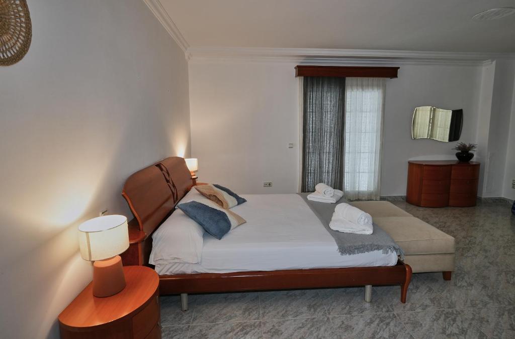 Postel nebo postele na pokoji v ubytování Villa Savanna