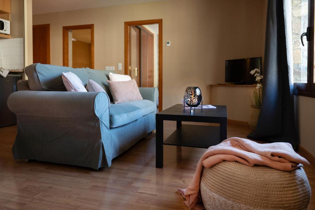TV a/nebo společenská místnost v ubytování Apartaments Sant Bernat