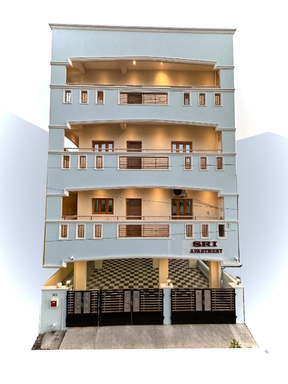 Balkón nebo terasa v ubytování Sri Apartment 2BHK For Familys Couples Parking A1