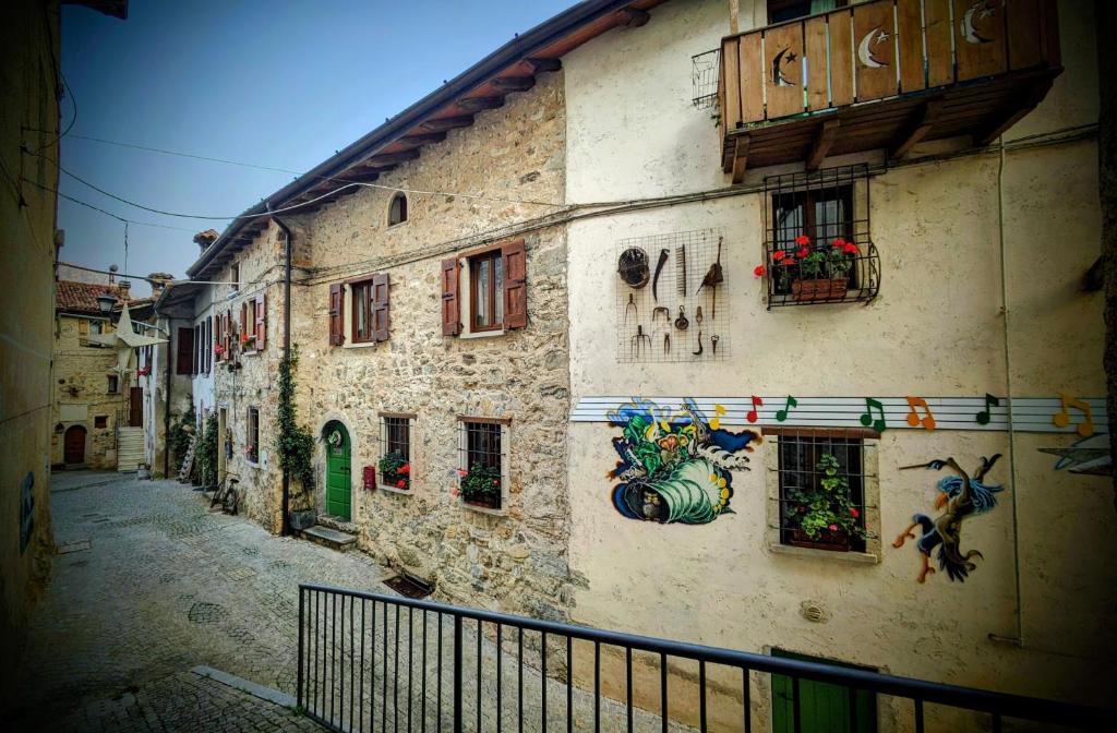 Budova, kde se bed and breakfast nachází