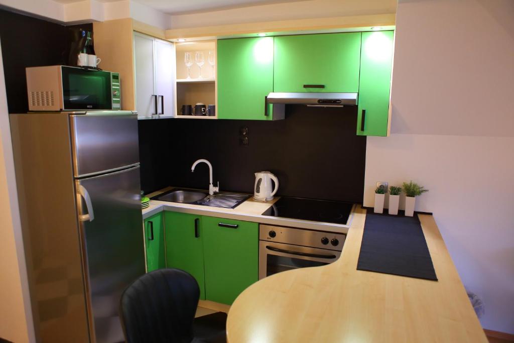 Kuchyňa alebo kuchynka v ubytovaní D&G Apartments Zagreb