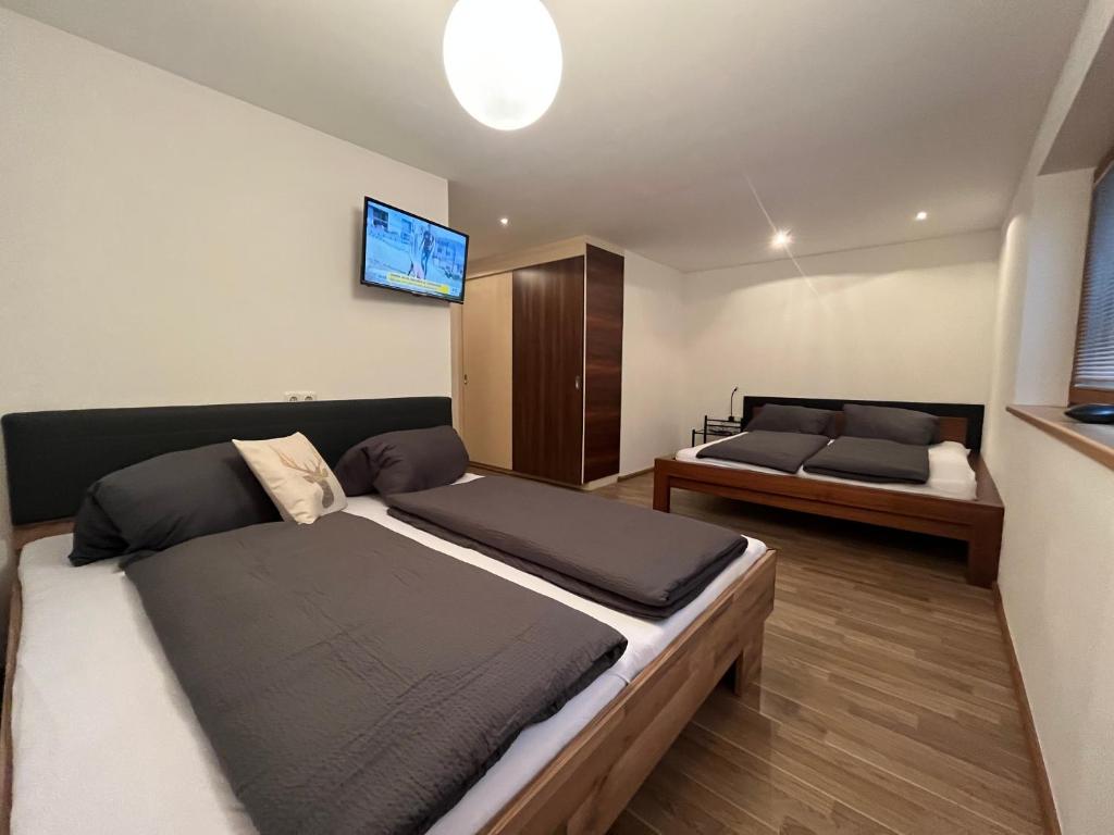 Postel nebo postele na pokoji v ubytování Appartement Josefine