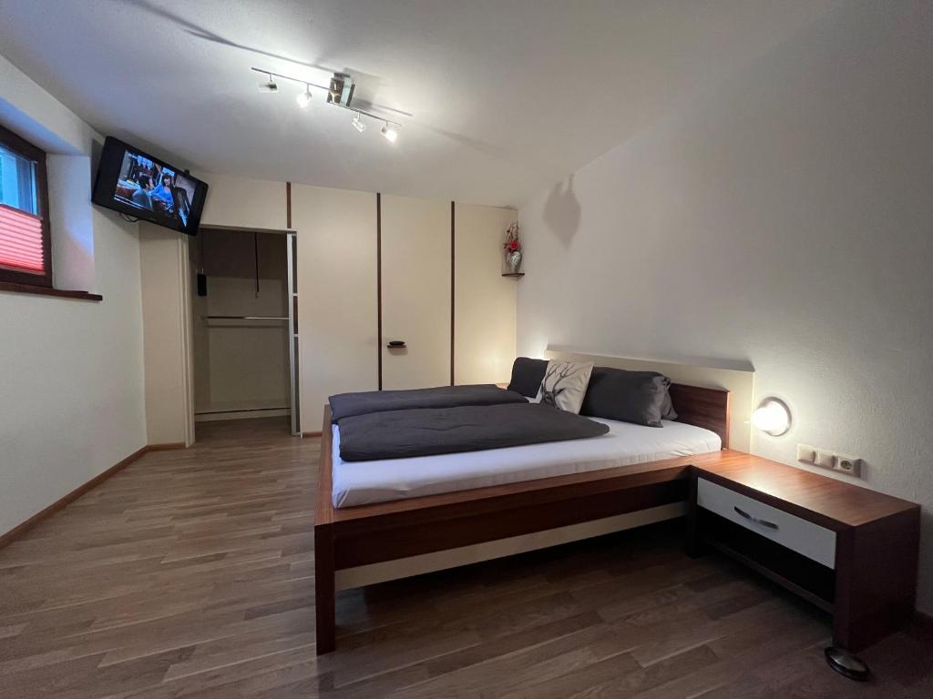 Postel nebo postele na pokoji v ubytování Appartement Josefine