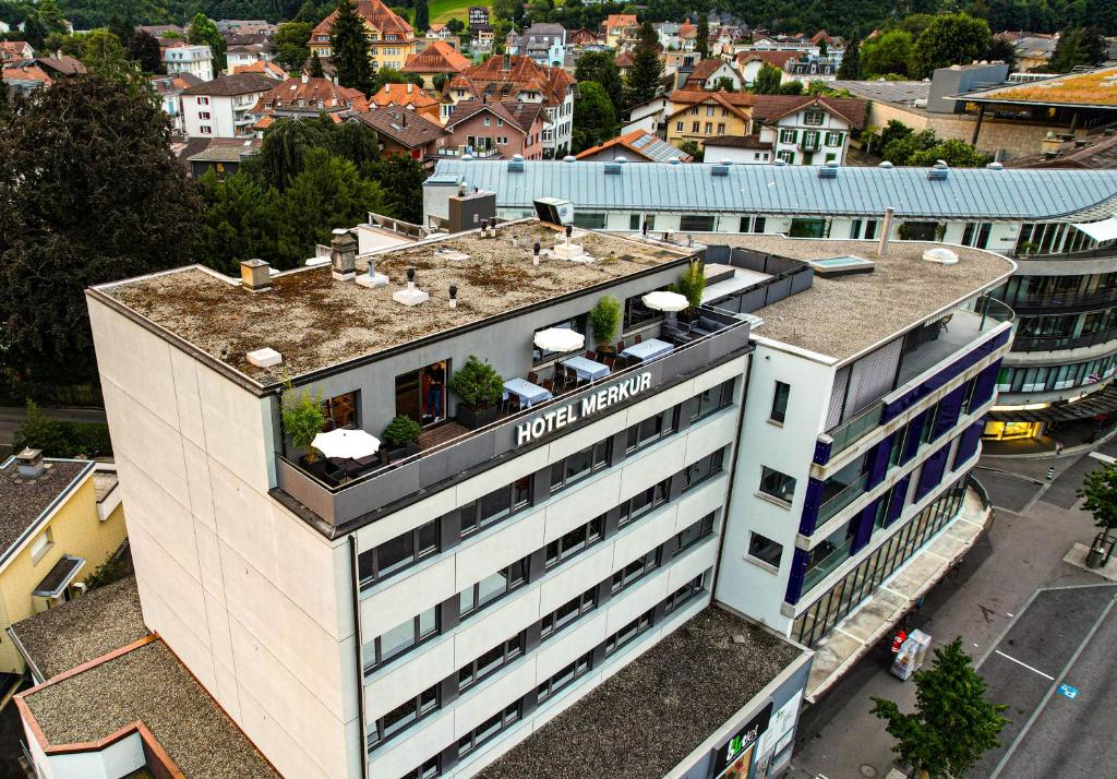 Budova, kde se hotel nachází