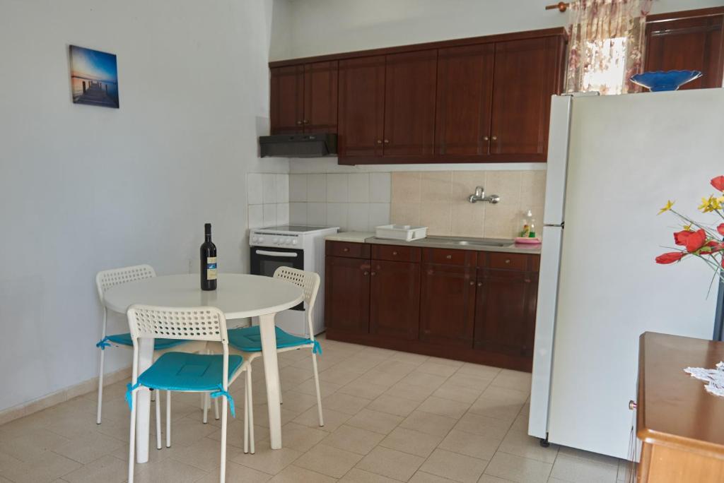 Kuchyň nebo kuchyňský kout v ubytování Villa Rania / Zante Drosia