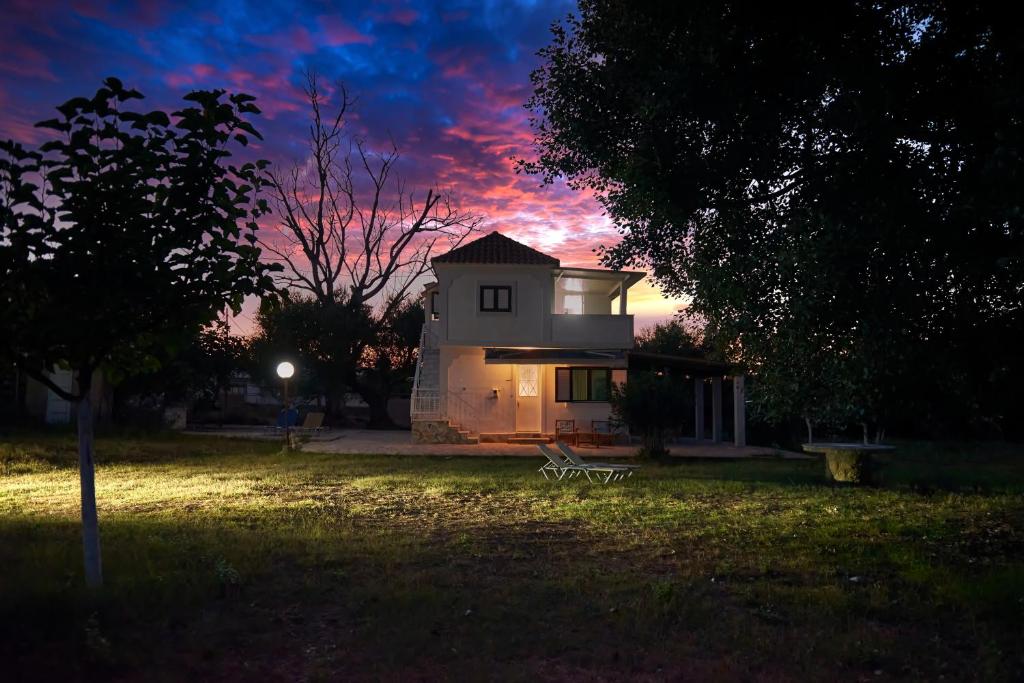 Zahrada ubytování Villa Rania / Zante Drosia