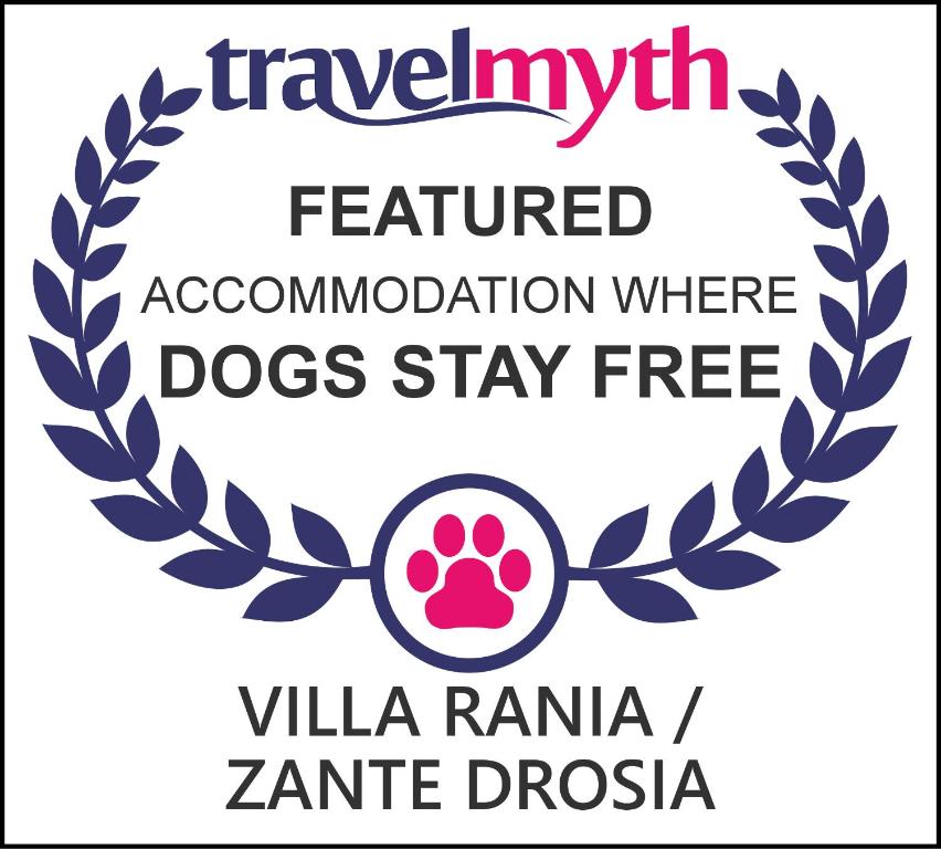Certifikát, hodnocení, plakát nebo jiný dokument vystavený v ubytování Villa Rania / Zante Drosia