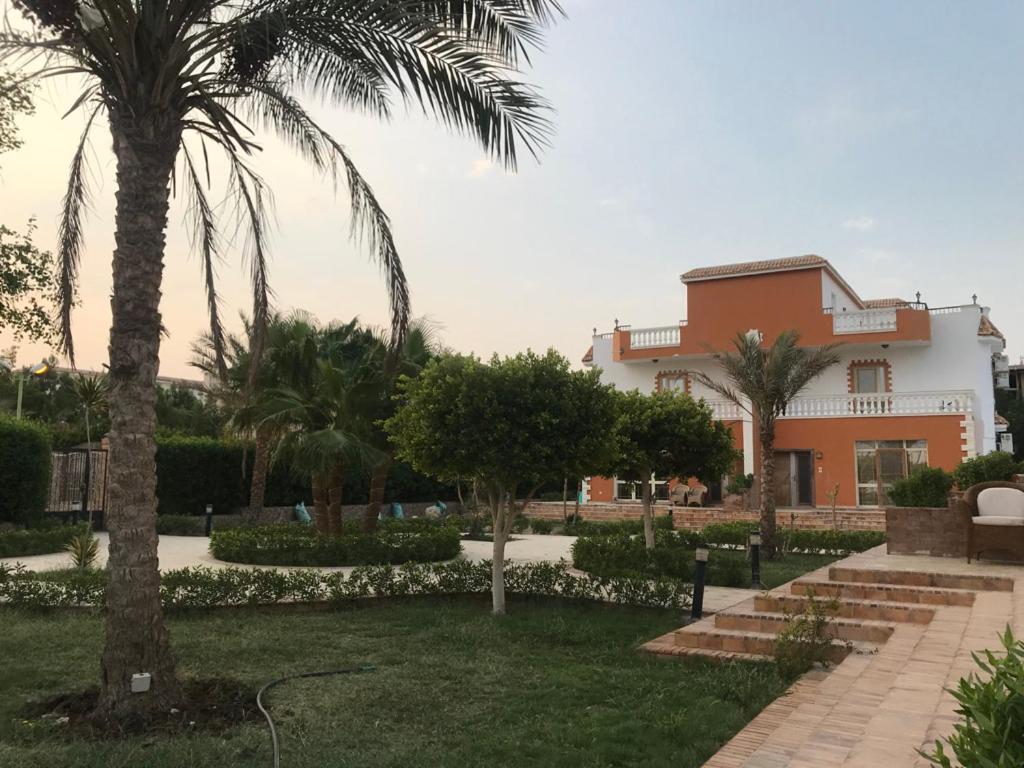 Zahrada ubytování Hurghada-Magawish Villa 4