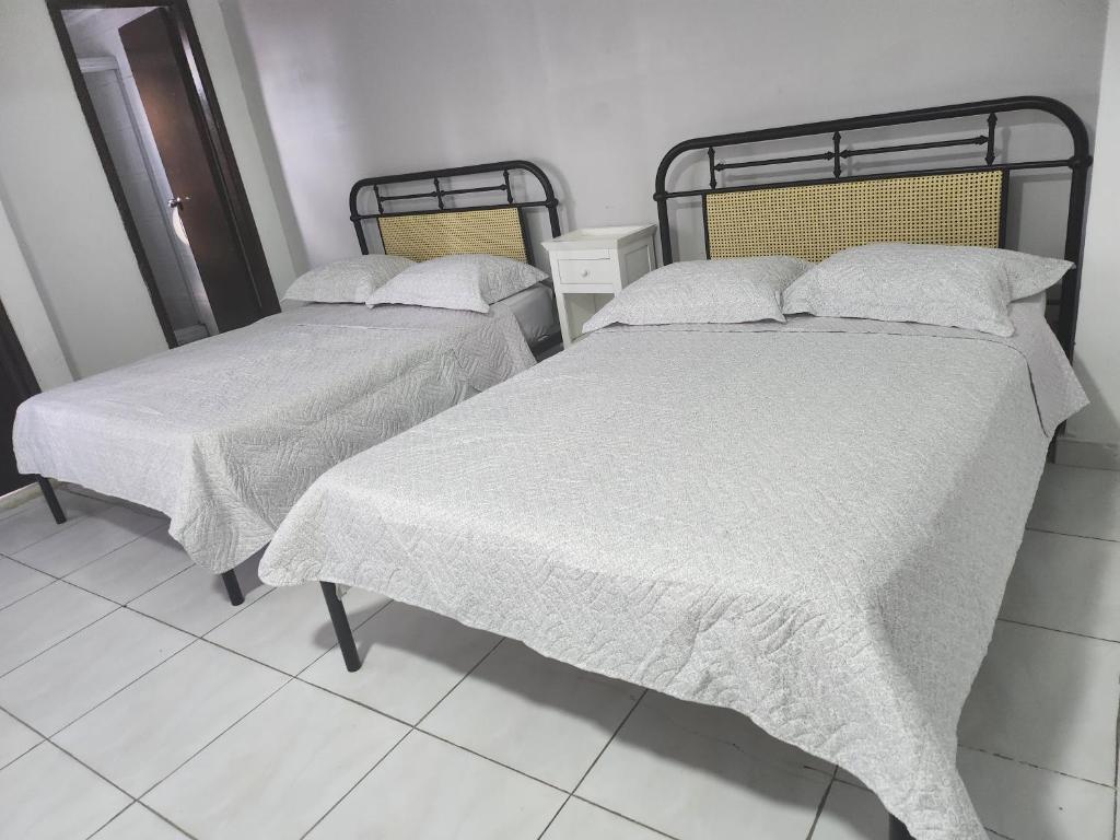 Postel nebo postele na pokoji v ubytování Hotel Via Espana