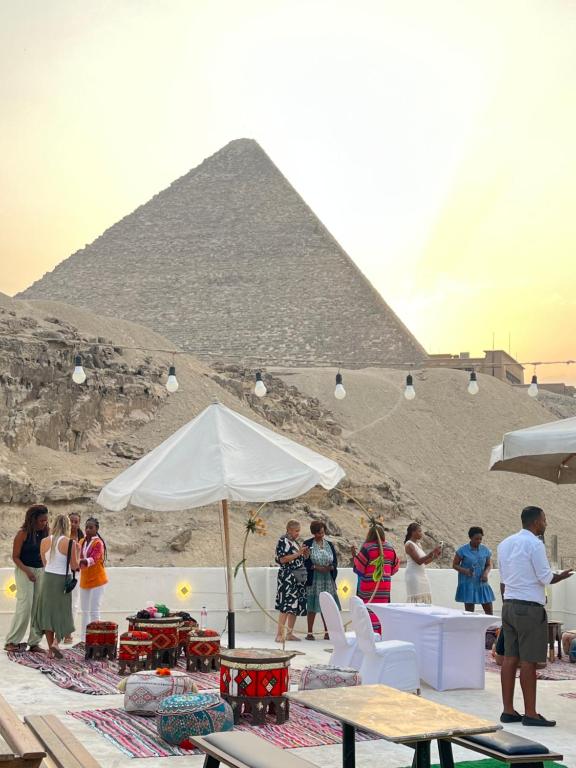 入住Villa Khufu Pyramids Hotel的客人