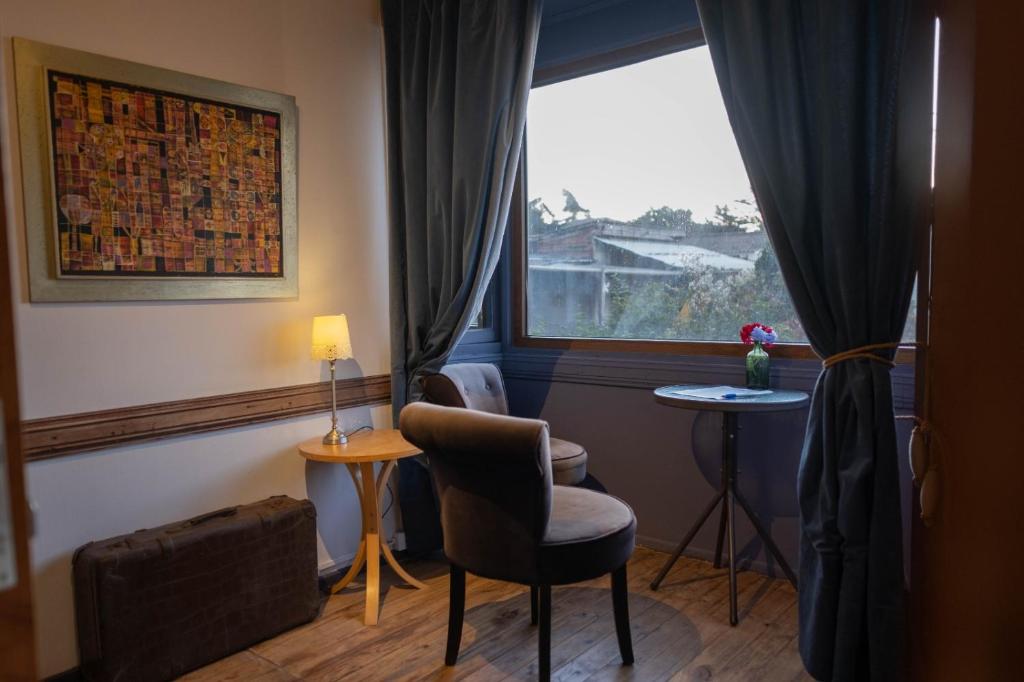 Posezení v ubytování Patio Ferreiro B&B