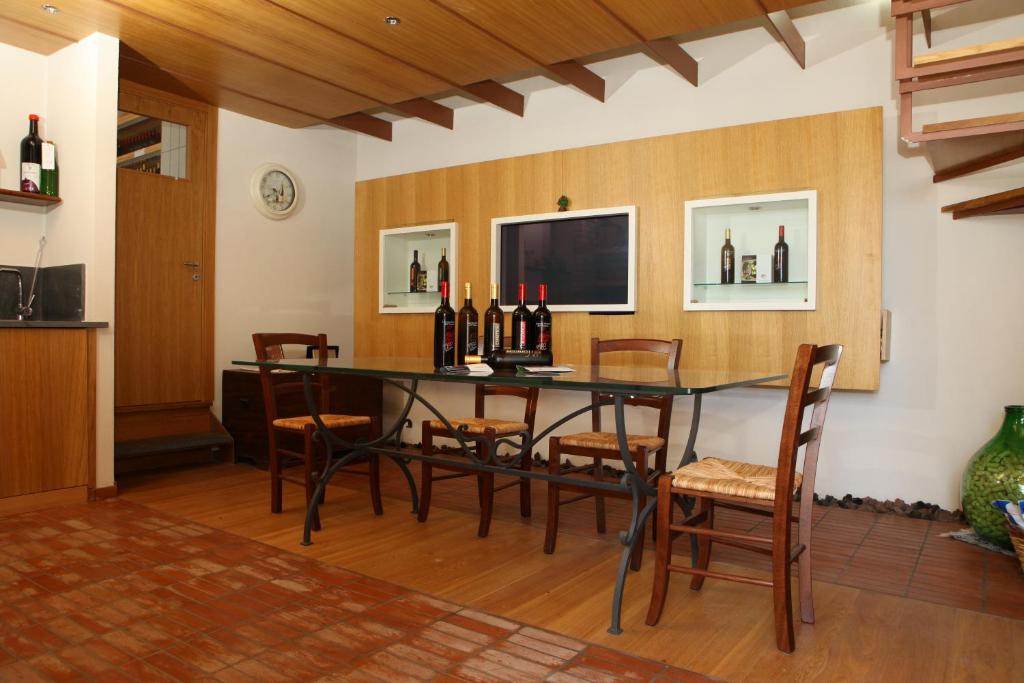 TV a/nebo společenská místnost v ubytování Bed & Breakfast Fuocomuorto