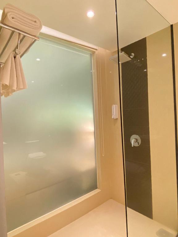 Koupelna v ubytování Classie Hotel