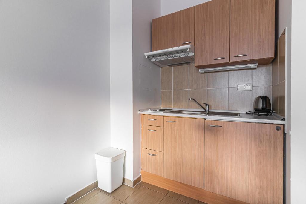 Köök või kööginurk majutusasutuses Apartmán A5 pro 3 osoby - Monínec - celoročně