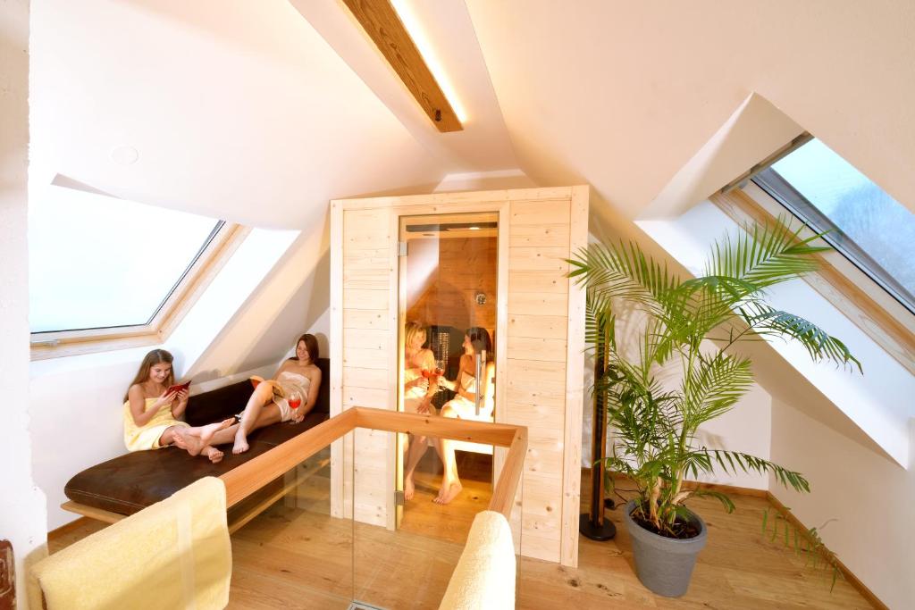 Hostia v ubytovaní Urlaub im Stall