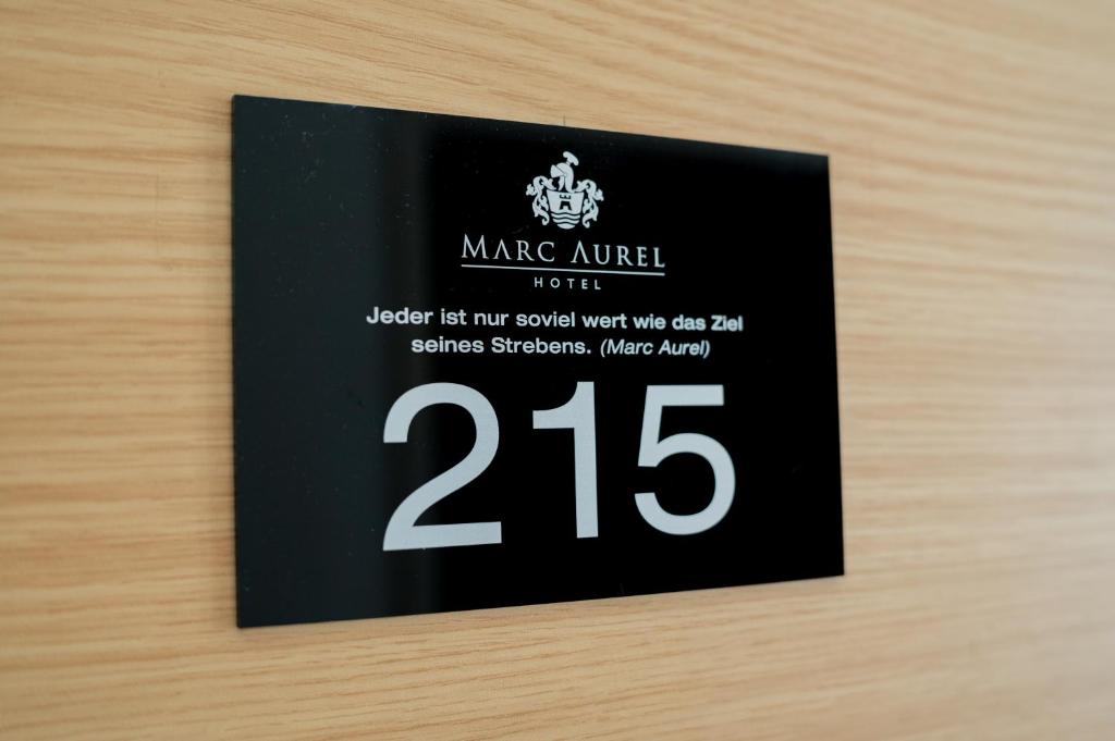 Majutusasutuses Hotel Marc Aurel olev sertifikaat, autasu, silt või muu dokument