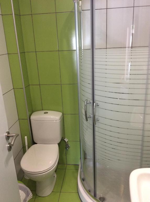 Koupelna v ubytování Ifigenia Hotel