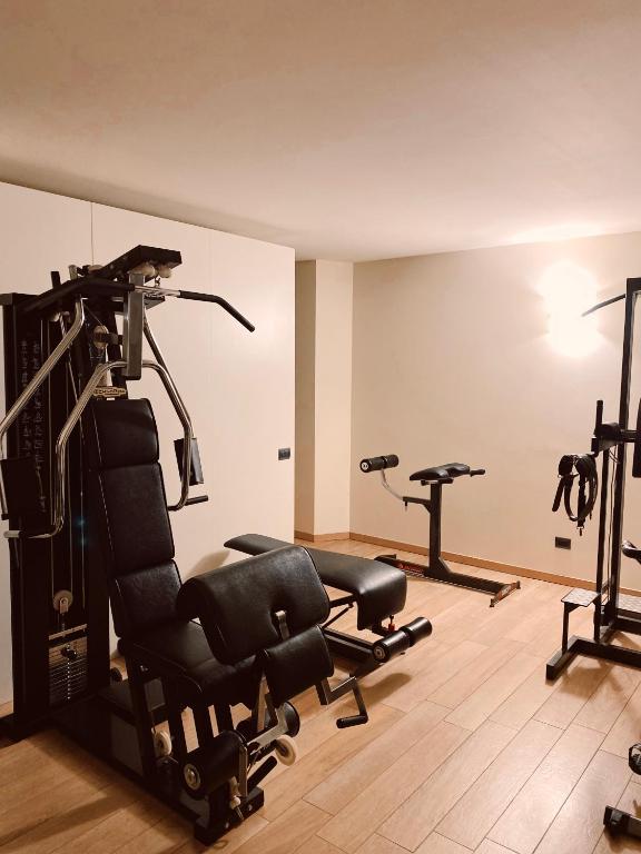 Fitness centrum a/nebo fitness zařízení v ubytování Residenza Agnello D'Oro