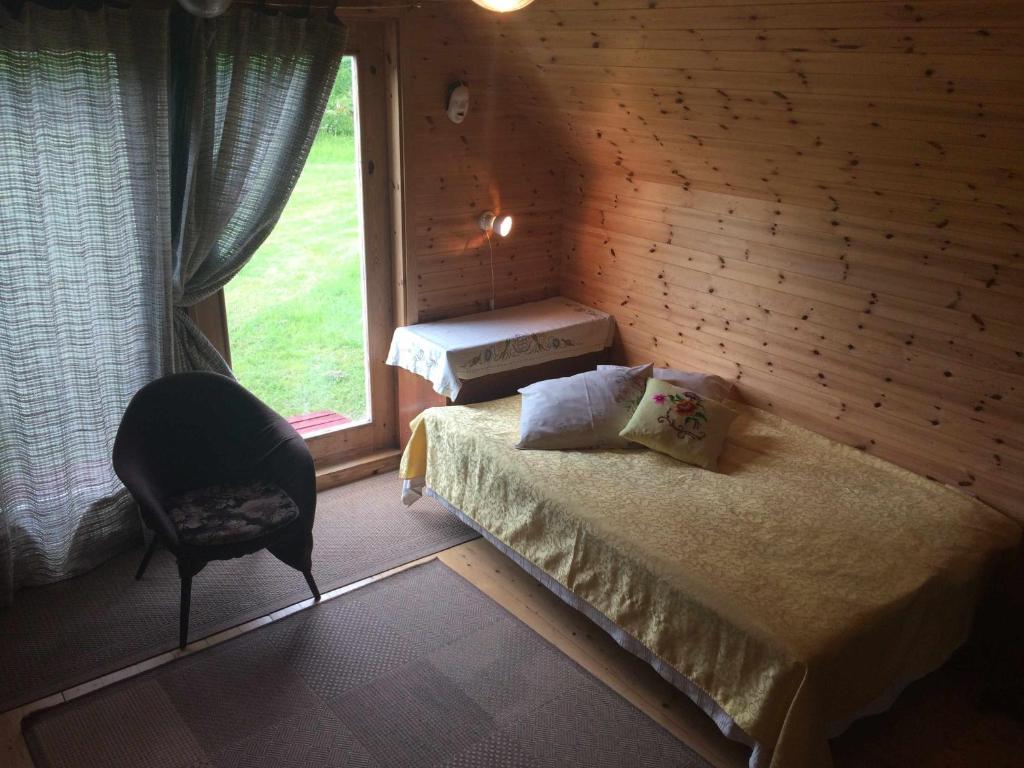 Postel nebo postele na pokoji v ubytování Käspri Farmstay