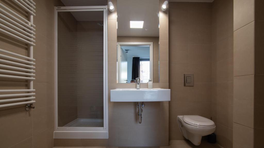 Koupelna v ubytování Apartamenty Sun & Snow Bukowa Góra