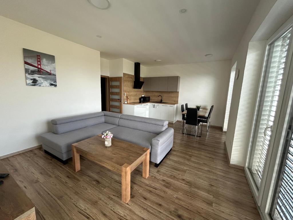 Posezení v ubytování apartmán Dream Residence