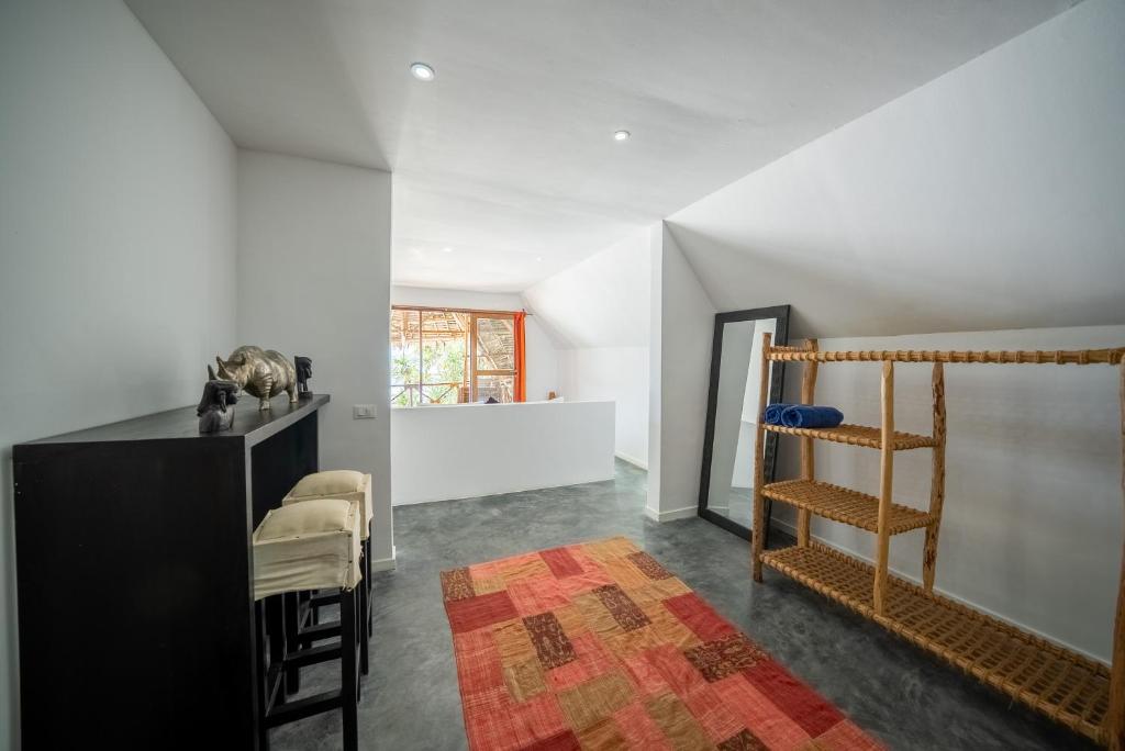 Postel nebo postele na pokoji v ubytování Beachfront Villa Hideaway ZanzibarHouses