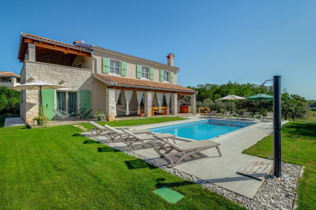 Πισίνα στο ή κοντά στο Villa Stella Polaris