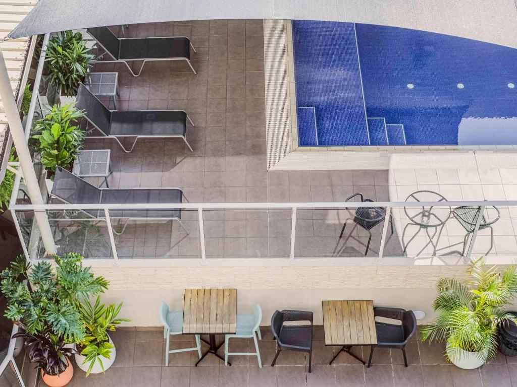 Balkón nebo terasa v ubytování Mercure Centro Port Macquarie
