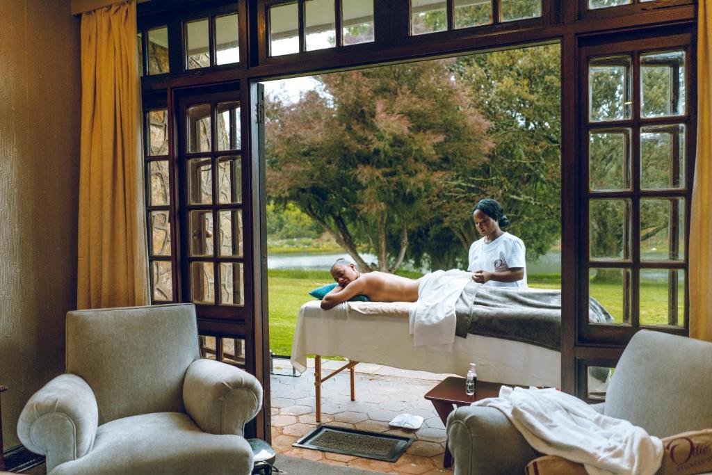 Posezení v ubytování Troutbeck Resort