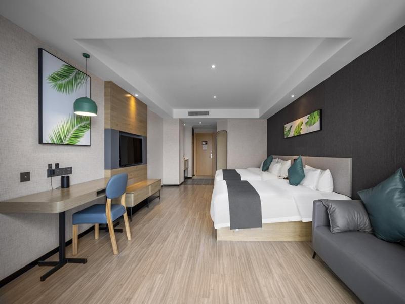 Thank Inn Plus Zhuji High-Speed Railway Statio Wangyun Road - Habitación Familiar