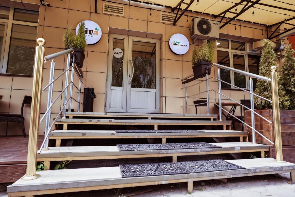 Exteriér nebo vchod ubytování Aiva Hostel