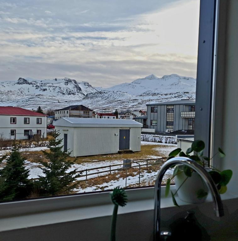 Nespecifikovaný výhled na hory nebo výhled na hory při pohledu z bed and breakfast